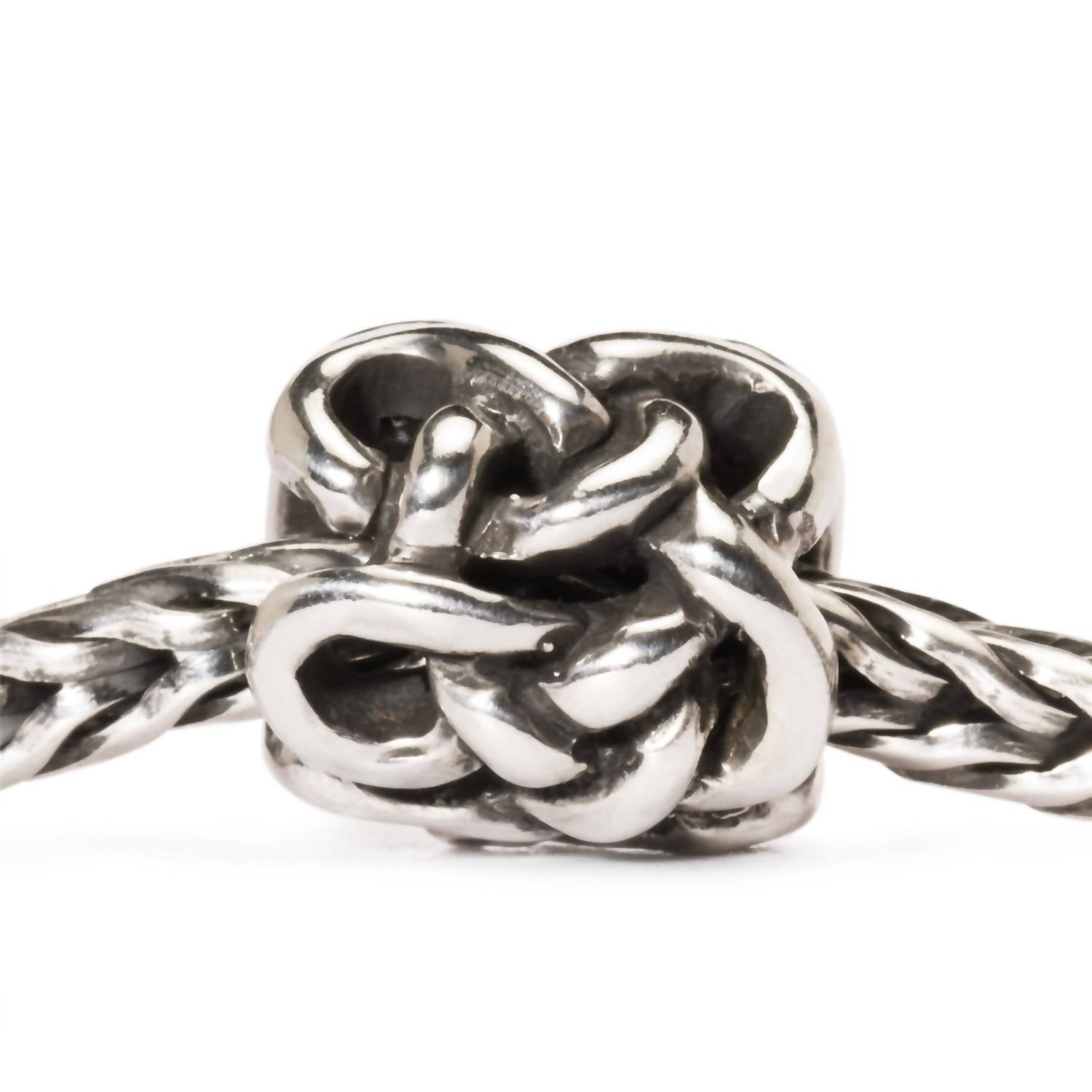 Trollbeads Women's Midgard Serpent Bead Charm in silver - women's accessory - detail view