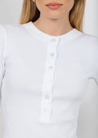 Citizens Of Humanity - Nali Short Sleeve Henley Tee