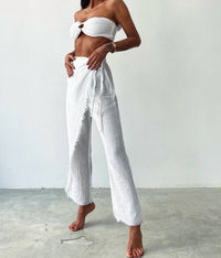 Blanca - Manav Side Tie Pants