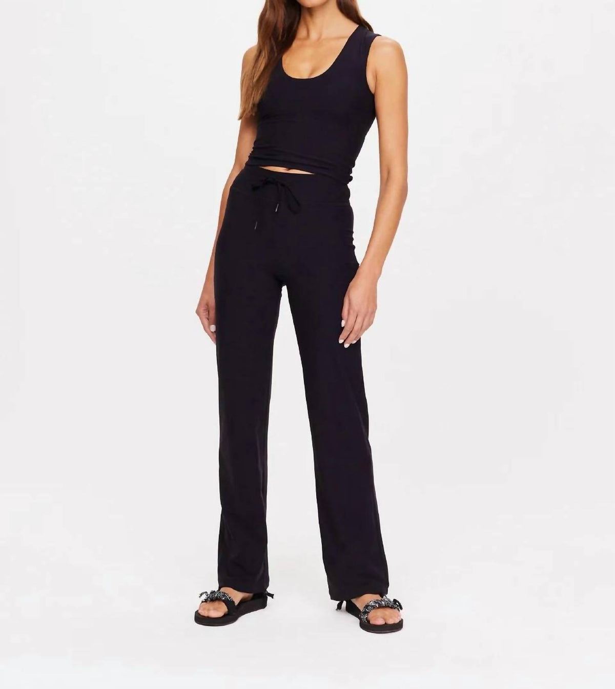 The Upside - Women's Onyx Kori Crop Tank Top