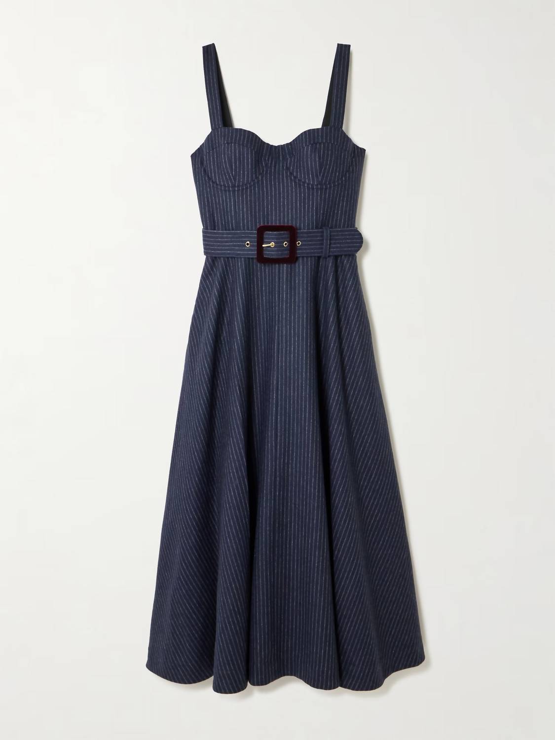 Cara Cara - Calypso Velvet-trimmed Dress