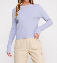 Allie Rose - Tight Cable Knit Sweater