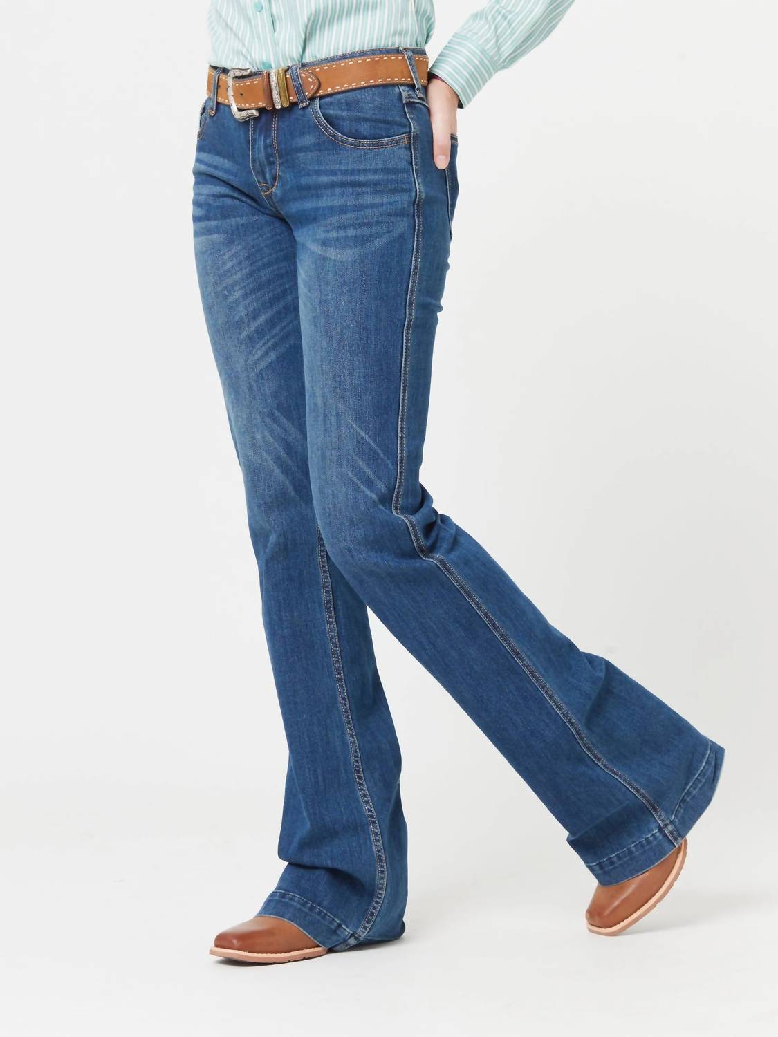 Cc Western - Magie Mid Rise Trouser Jean