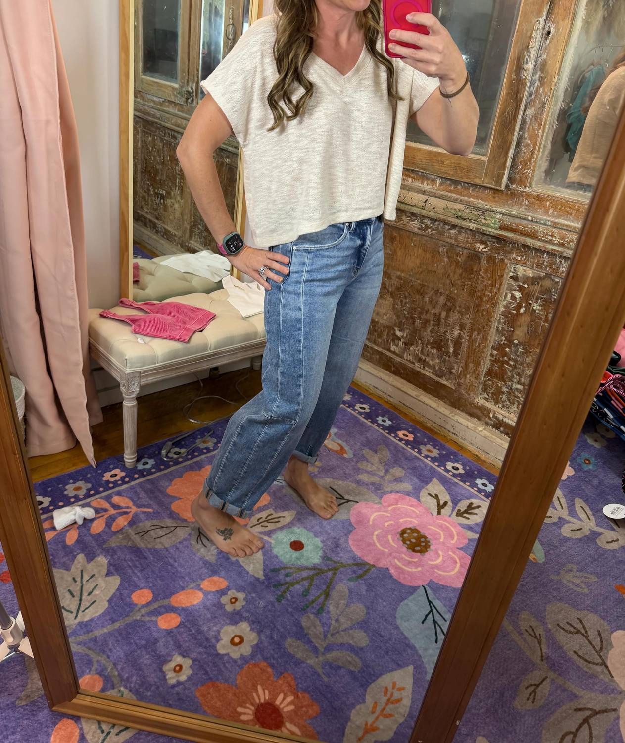 Risen - Midtown Muse Barrel Jeans