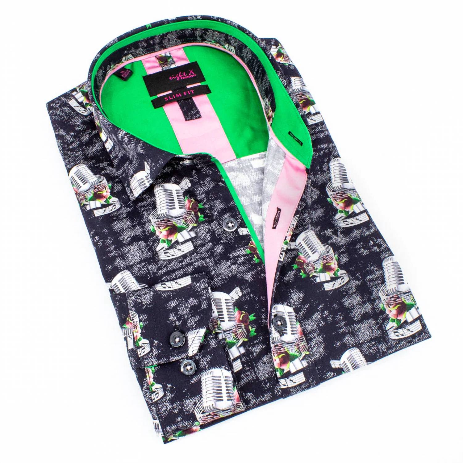 Eight X - Rock N' Rose Button Down Shirt