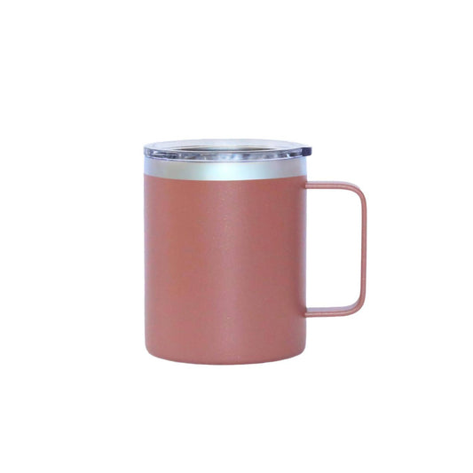 Creative Gifts International - Stainless Steel Travel Mug with Handle