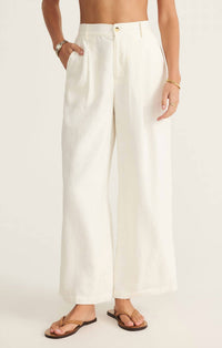 Z Supply - Topanga Wide Leg Linen Pant