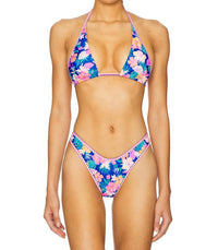 Kulani Kinis - Bind Tie Halter Bikini Top