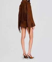 Retrofete - Valerie Suede Mini Skirt
