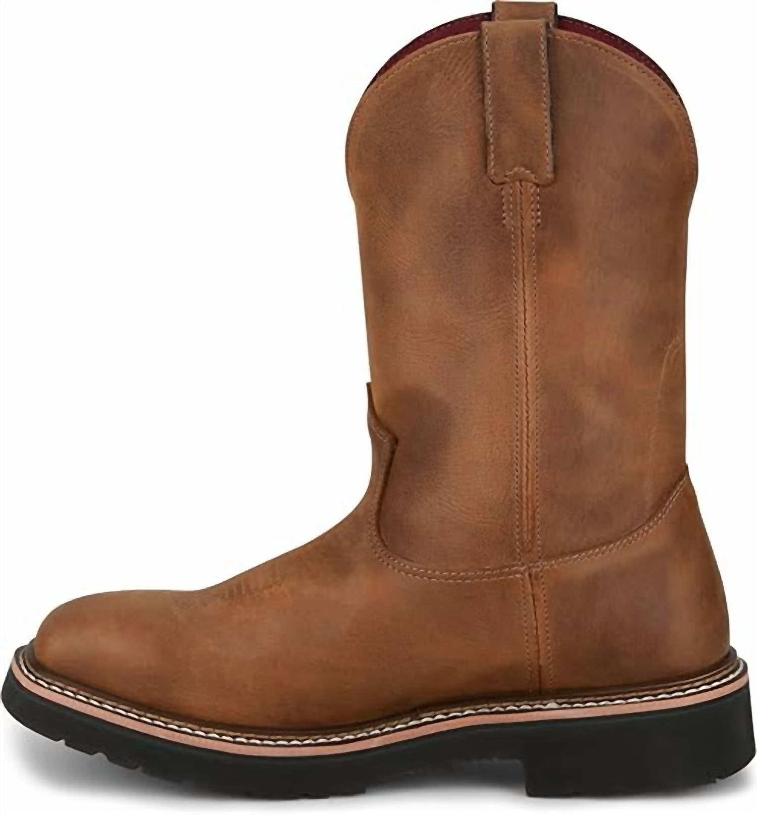 Justin Boots - Men's Square Toe Western Boots