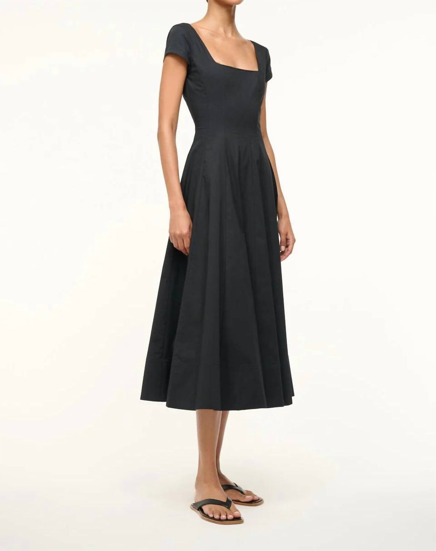 Staud - Short Sleeve Wells Dress