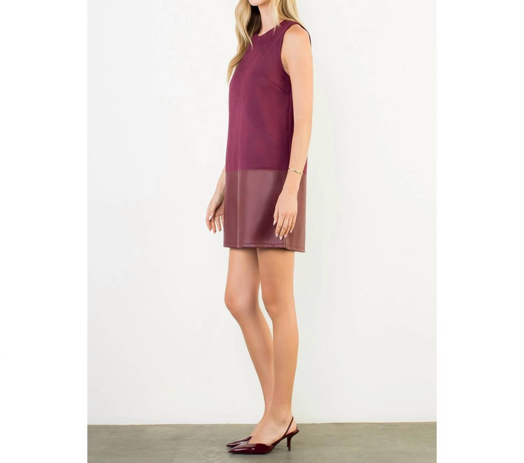 Thml - Leading Story Mixed Media Dress