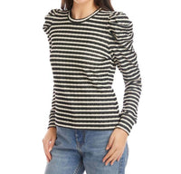 Fifteen Twenty - Leila Puff Sleeve Long Sleeve Top