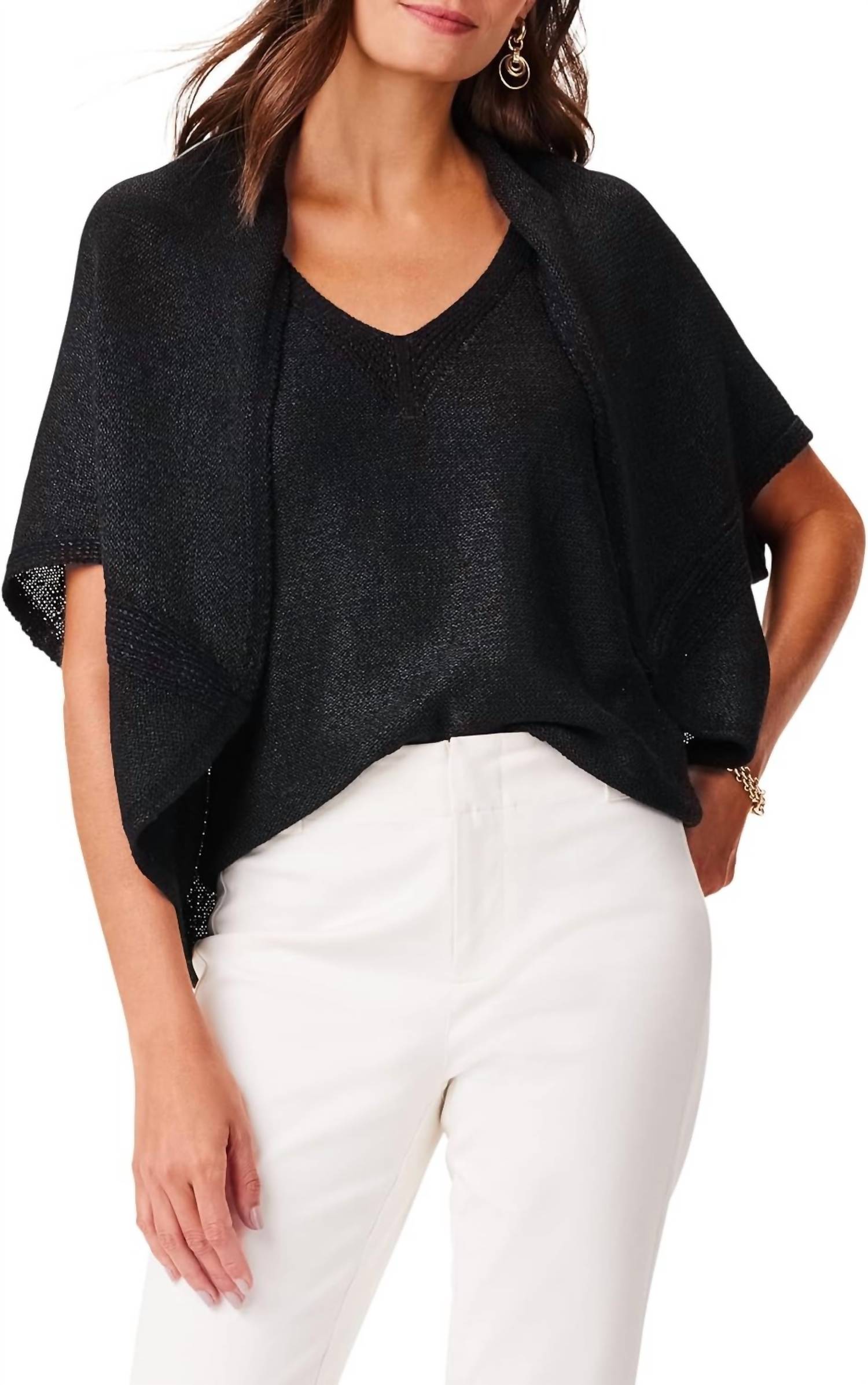 Nic + Zoe - Sleek Cocoon Cardigan