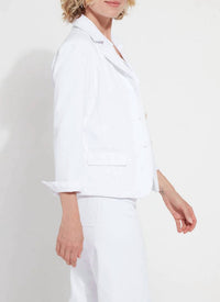 Lysse - Della Denim Cropped Blazer