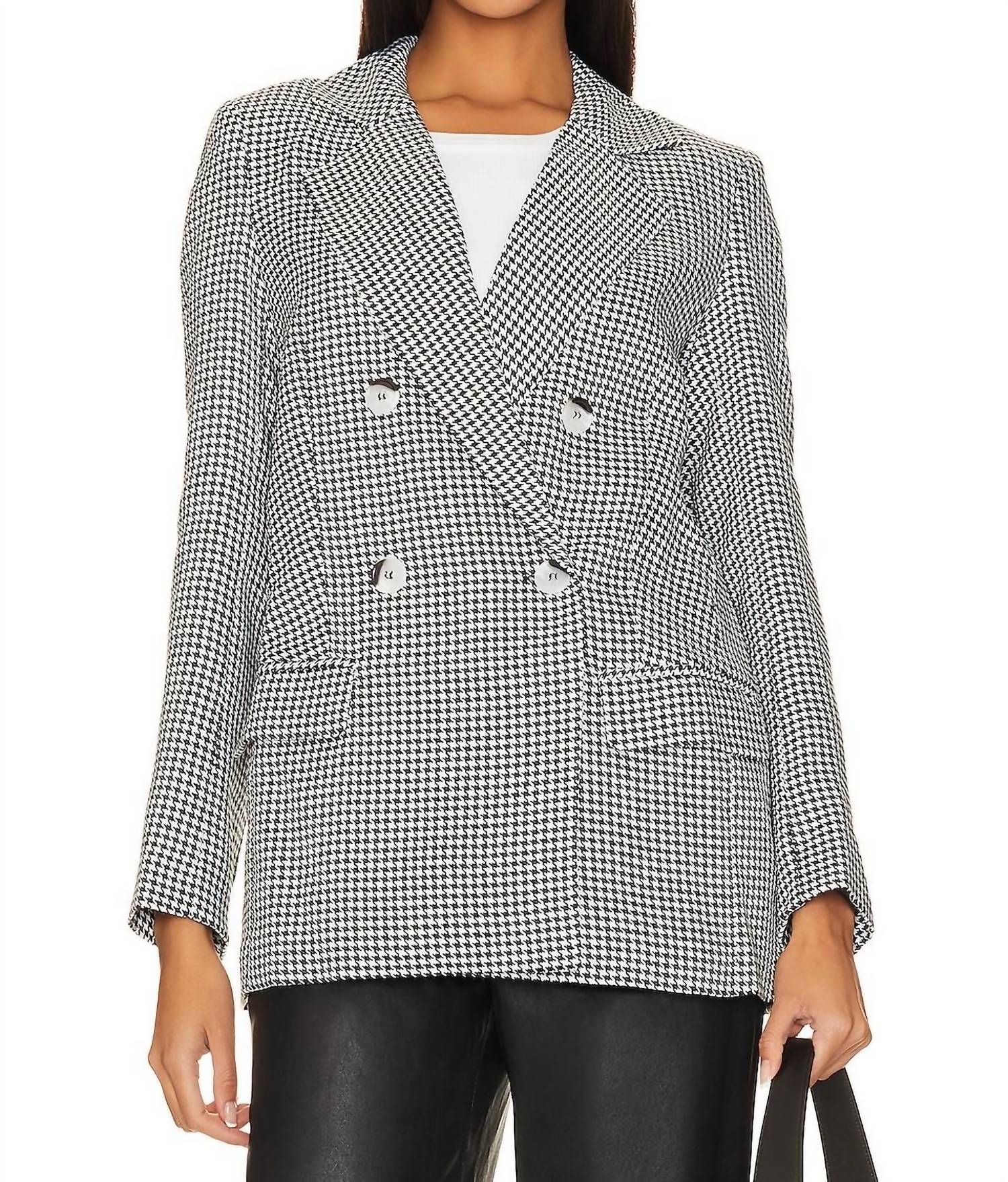 Minkpink - Camilla Houndstooth Blazer