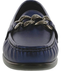 Sas - Women's Metro Link Leather Chain Detail Loafers