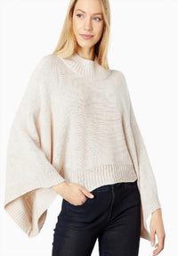 bishop + young Women's Olivia Crop Sweater in white - women's sweater - alternate view