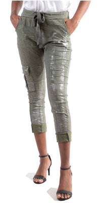 Gigi Moda - Umbria Cotton Cropped Pants
