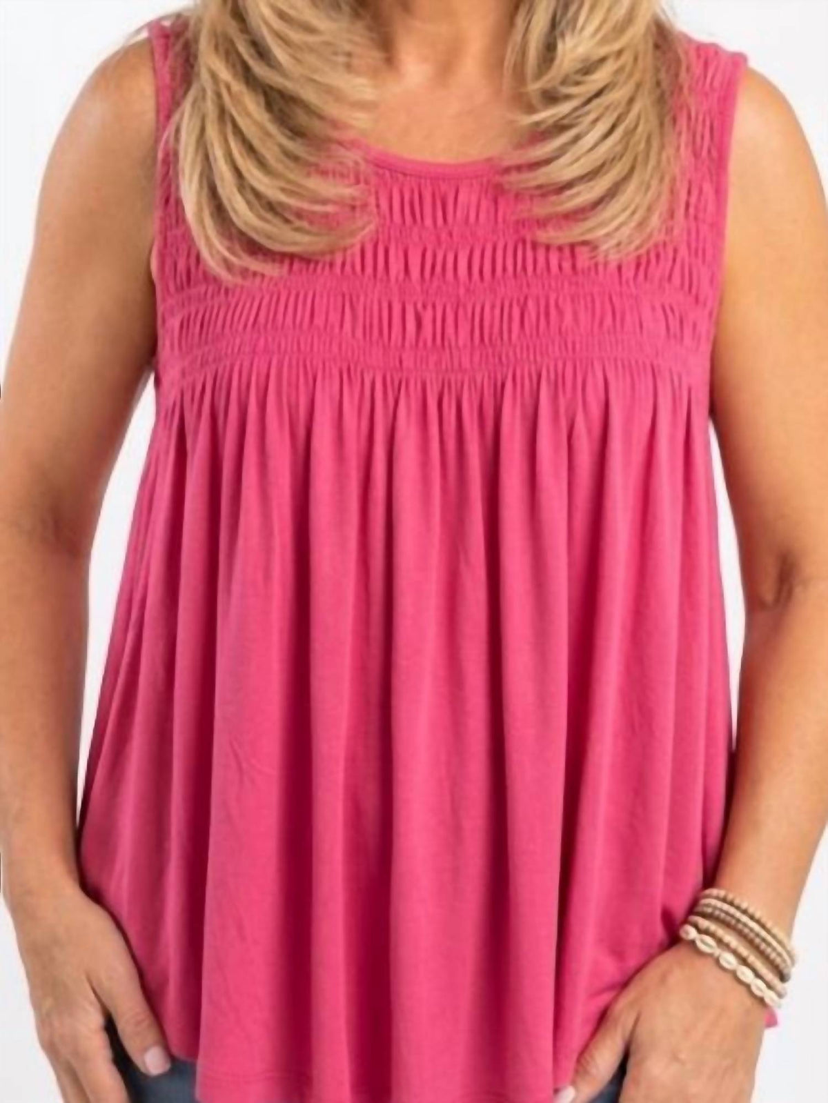 Allie Rose - Sydney Smocked Top