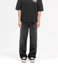 Represent - R3 Drive Denim Baggy Fit Distressed Jeans