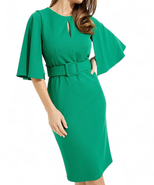 Joseph Ribkoff - BUTTERFLY SLEEVE SHEATH DRESS