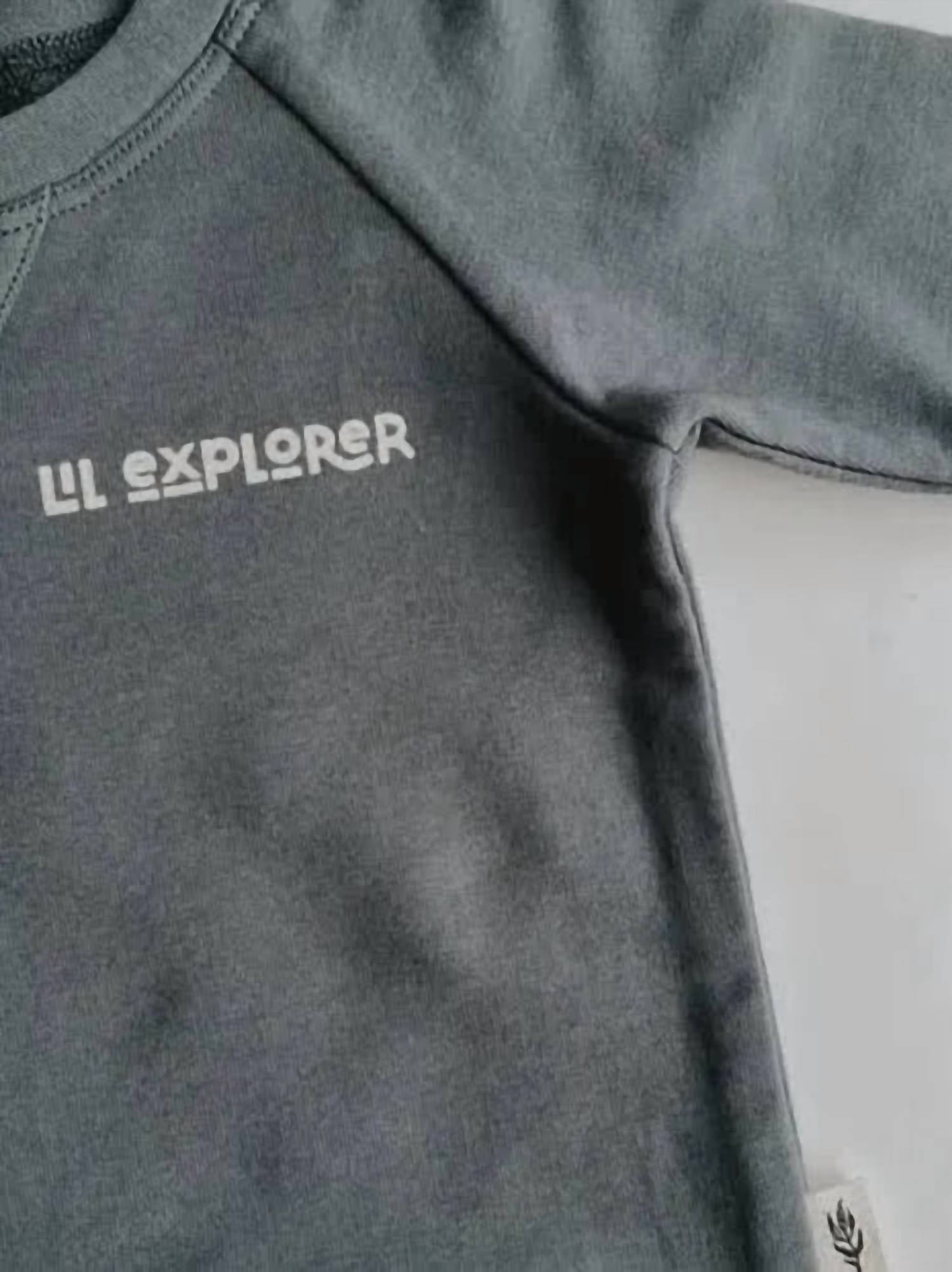 Babysprouts - Boy's Lil' Explorer Raglan Sweatshirt
