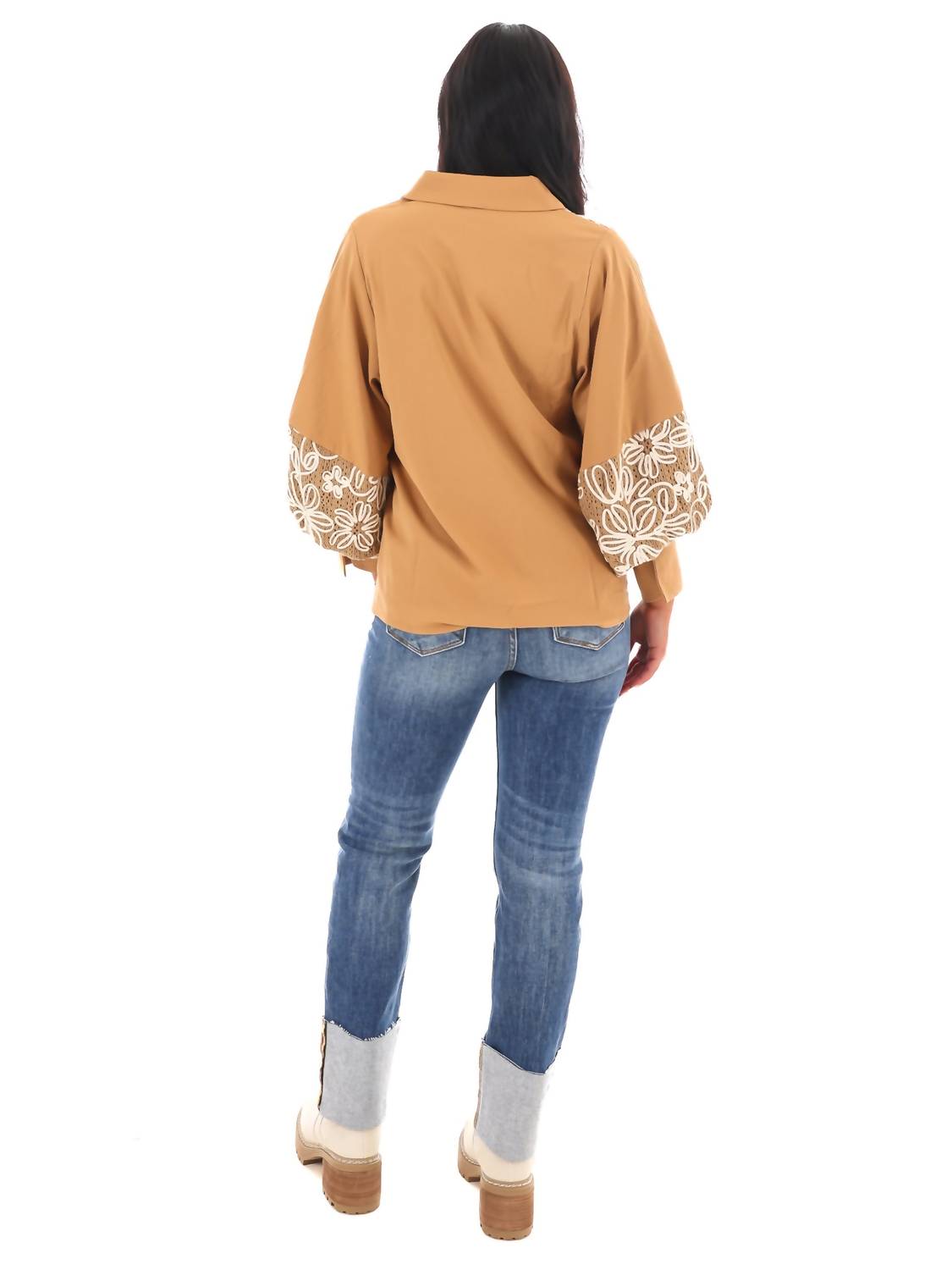 Jodifl - Costella Embroidered Blouse