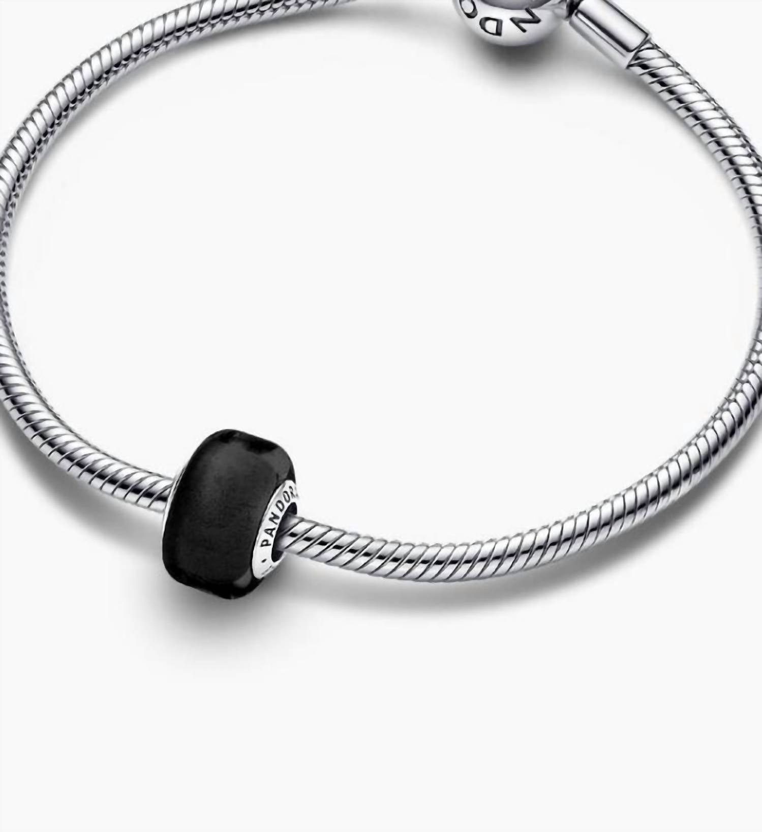 Pandora Women's Mini Murano Glass Charm in black - women's item - alternate view