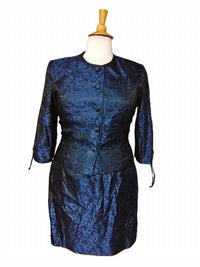 Maggy London - 2 Piece Brocade Jacket Dress
