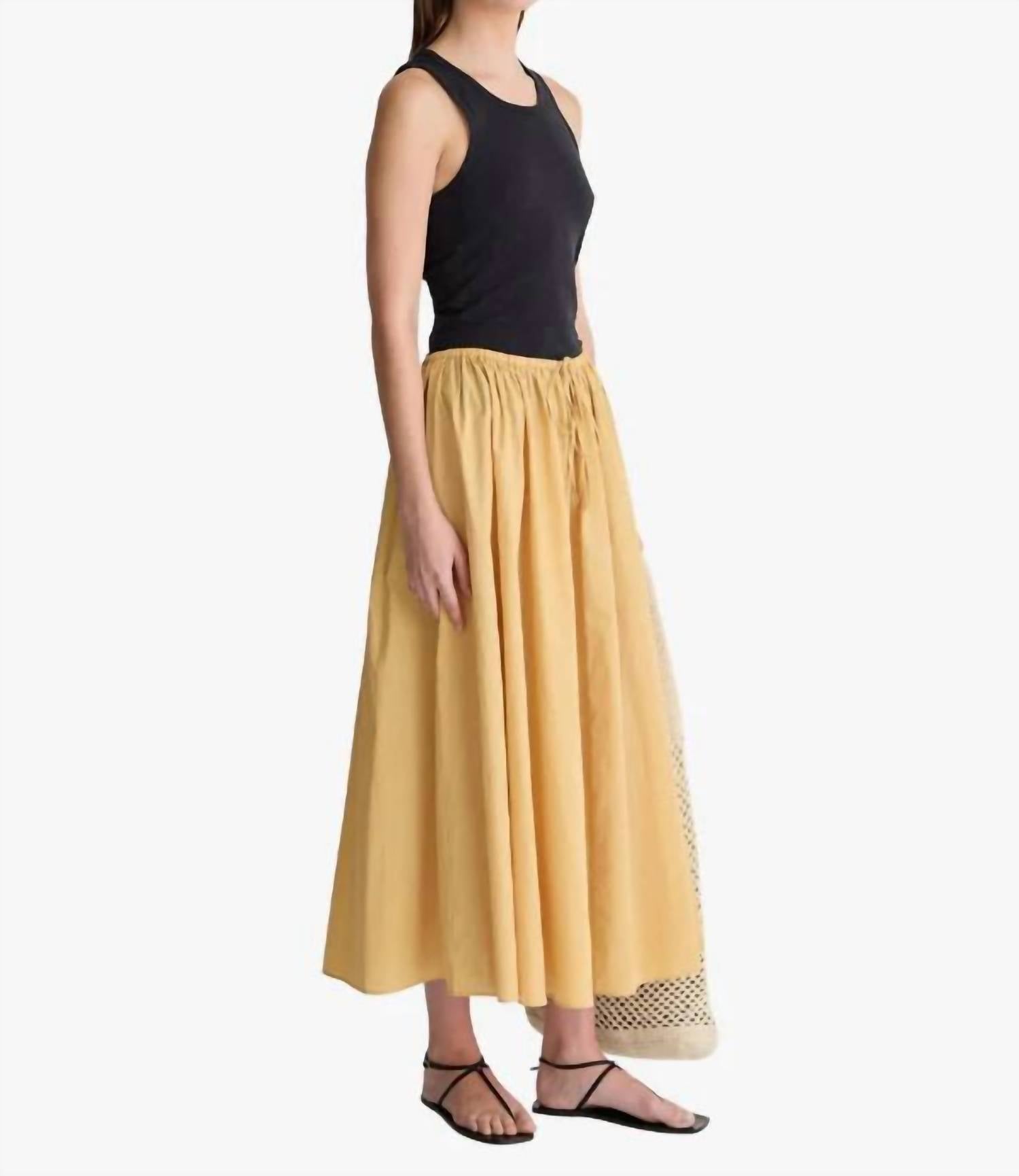 Apiece Apart - Hanne Tie Maxi Skirt