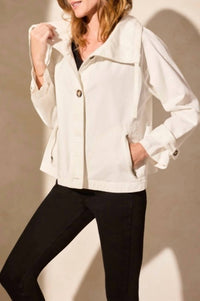 Tribal - Long-sleeve Button-front Coat