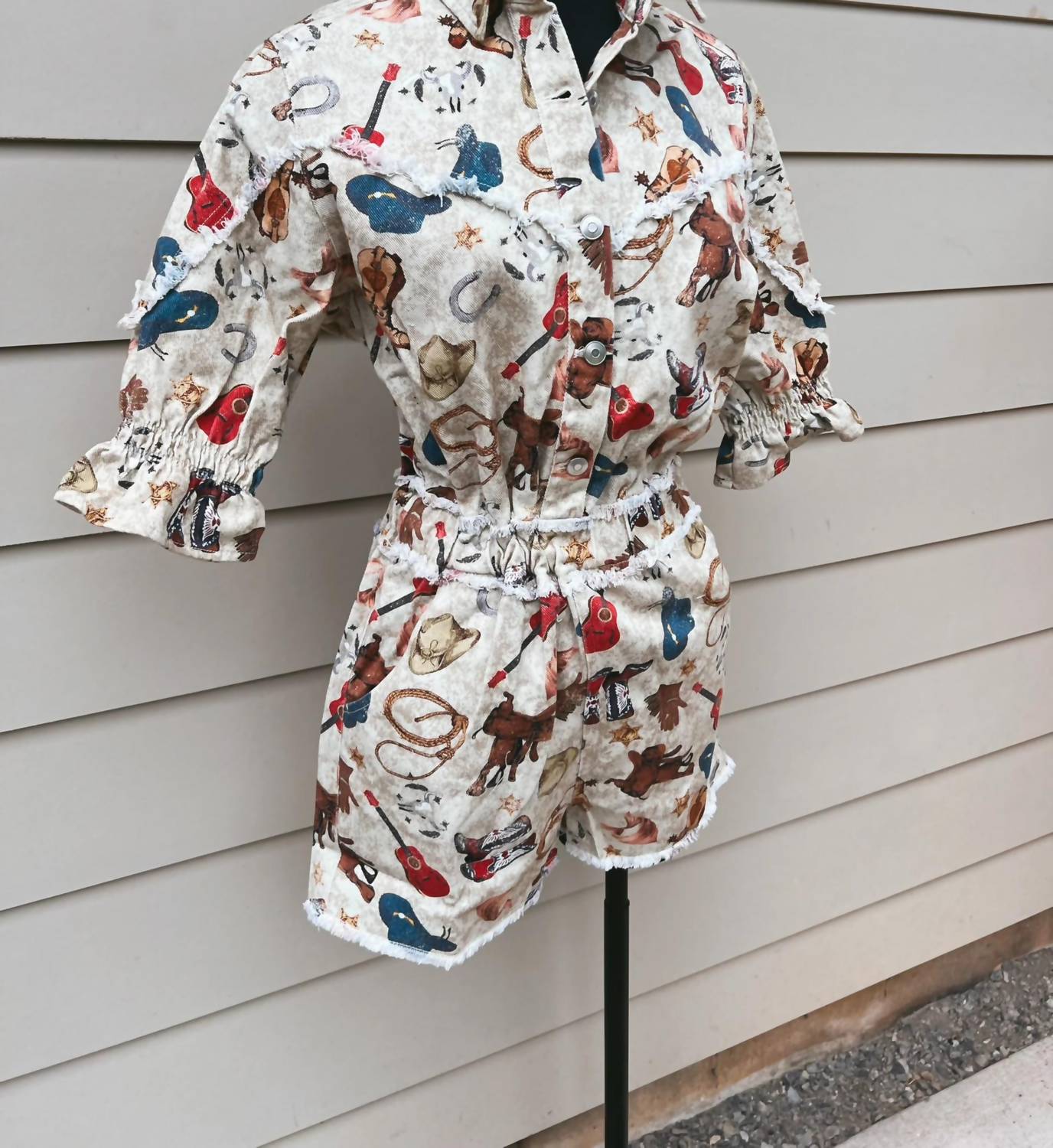 Fantastic Fawn - Women's Western Romper