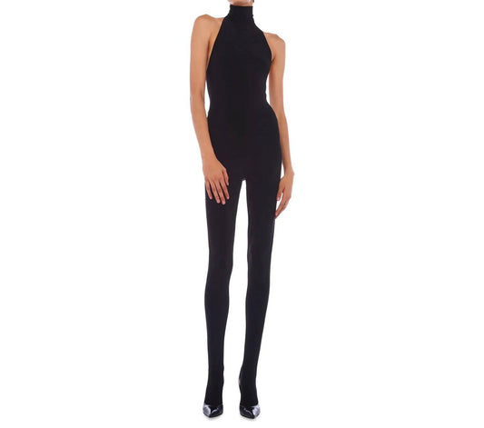 Norma Kamali - Halter Turtle Catsuit
