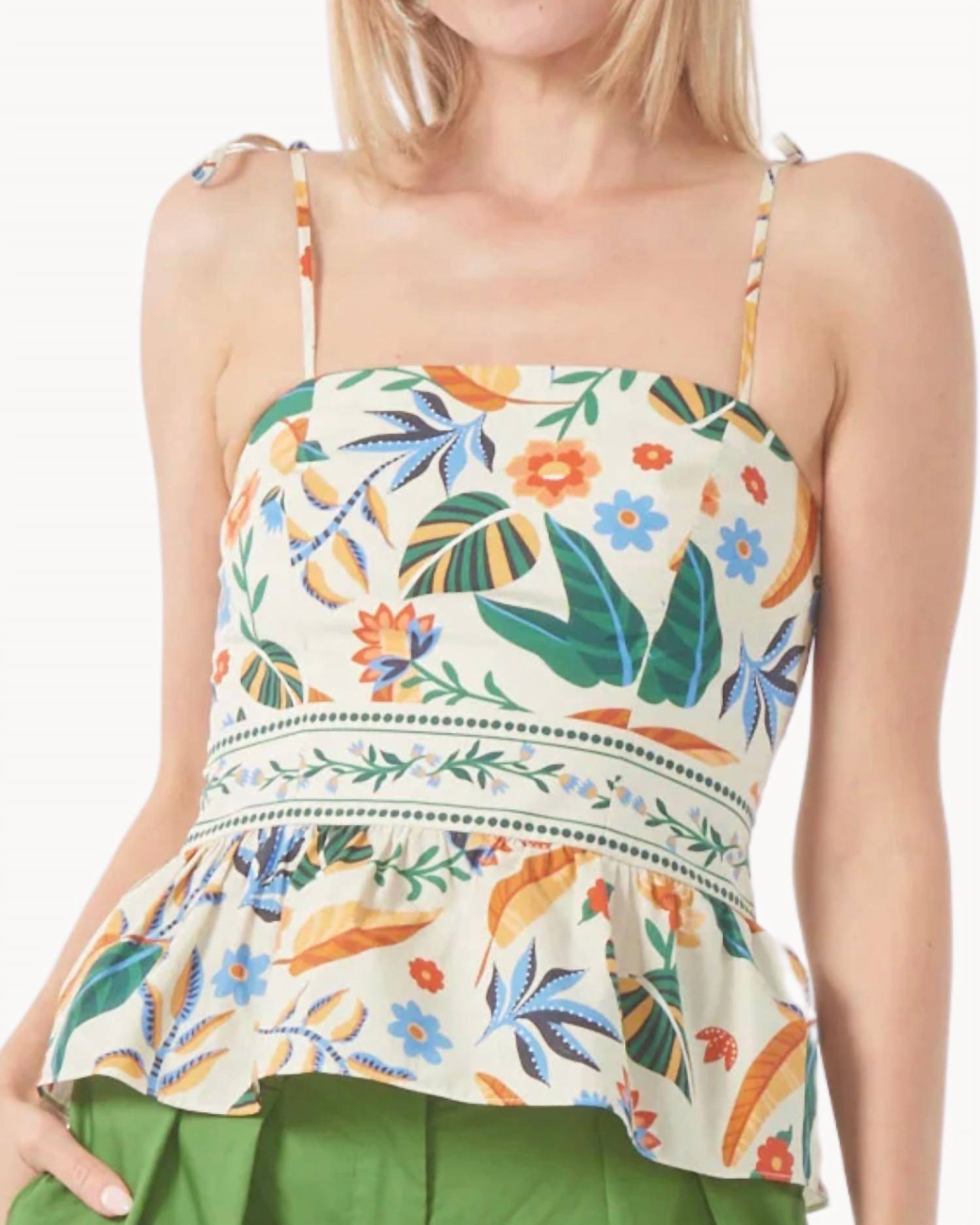 Gilner Farrar - Lyra Square Neck Top