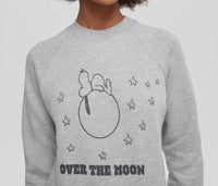 Re/Done - Snoopy Over The Moon Classic Crewneck Sweatshirt