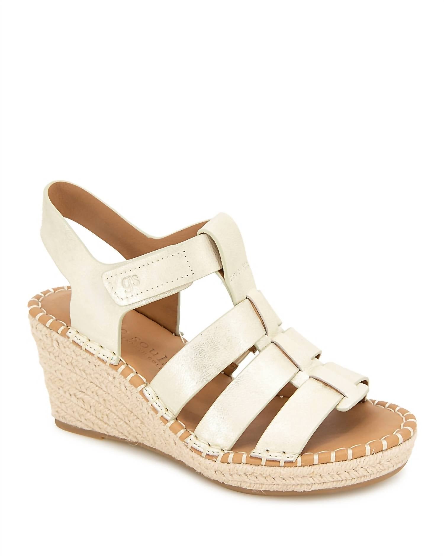 Gentle Souls - Women's Capelin Espadrille Wedge Sandal