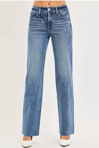 Risen - Tummy Control Straight Leg Jean