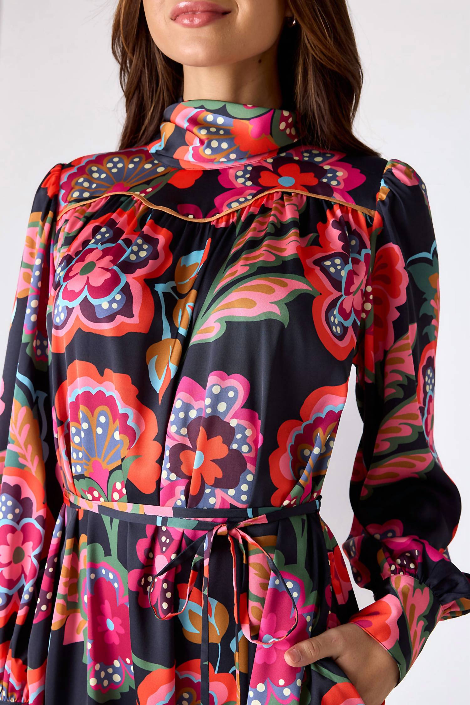 Crosby By Mollie Burch - Ryder Long Sleeve Midi Dress
