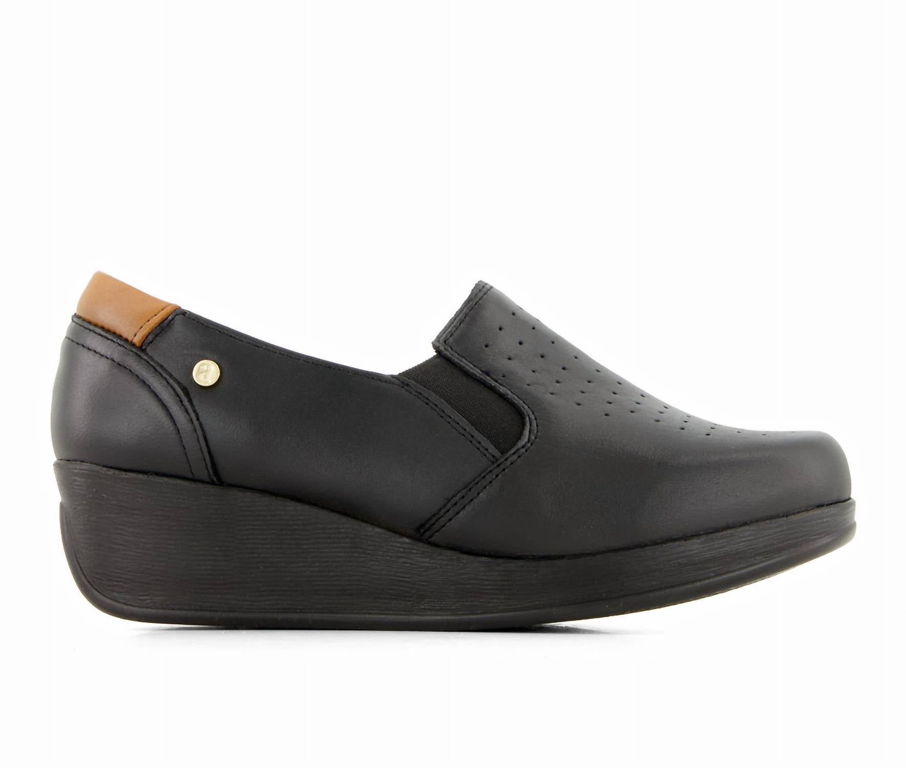 Andrea - Women's Leather Platform Loafers