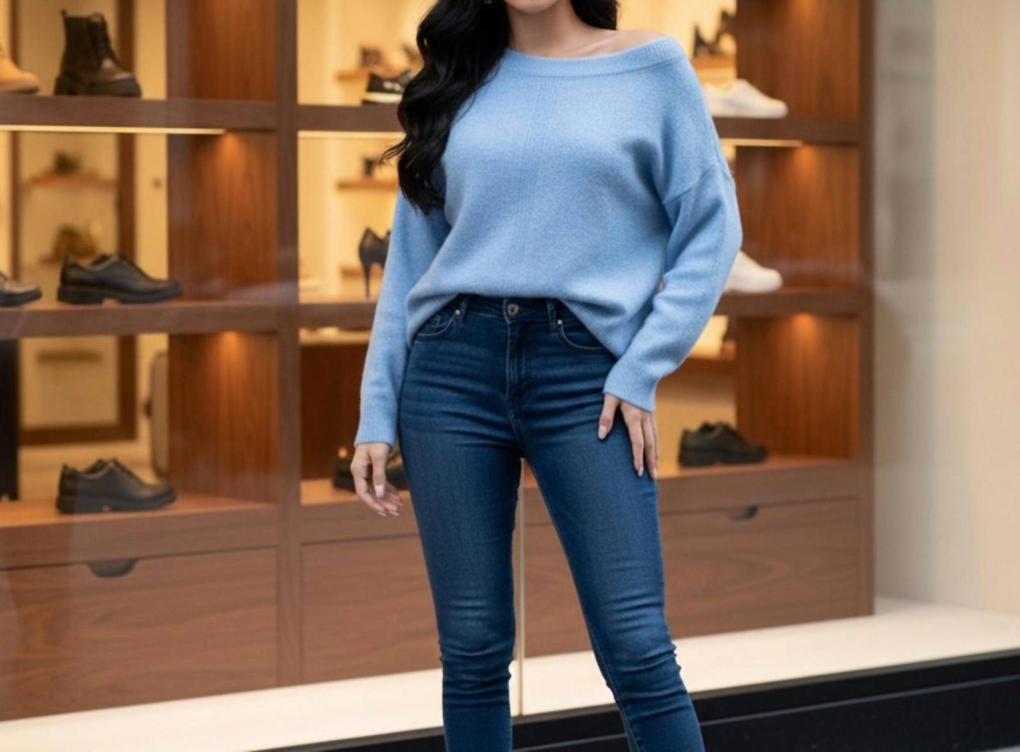 Vince Camuto - Boat Neck Crew Neck Sweater
