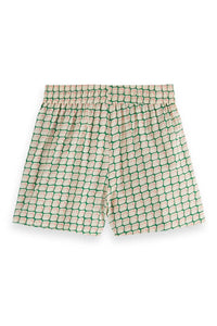 Scotch & Soda - Kids' Geo Print Drawstring Shorts