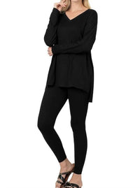 Zenana - Just Relax Loungewear Set