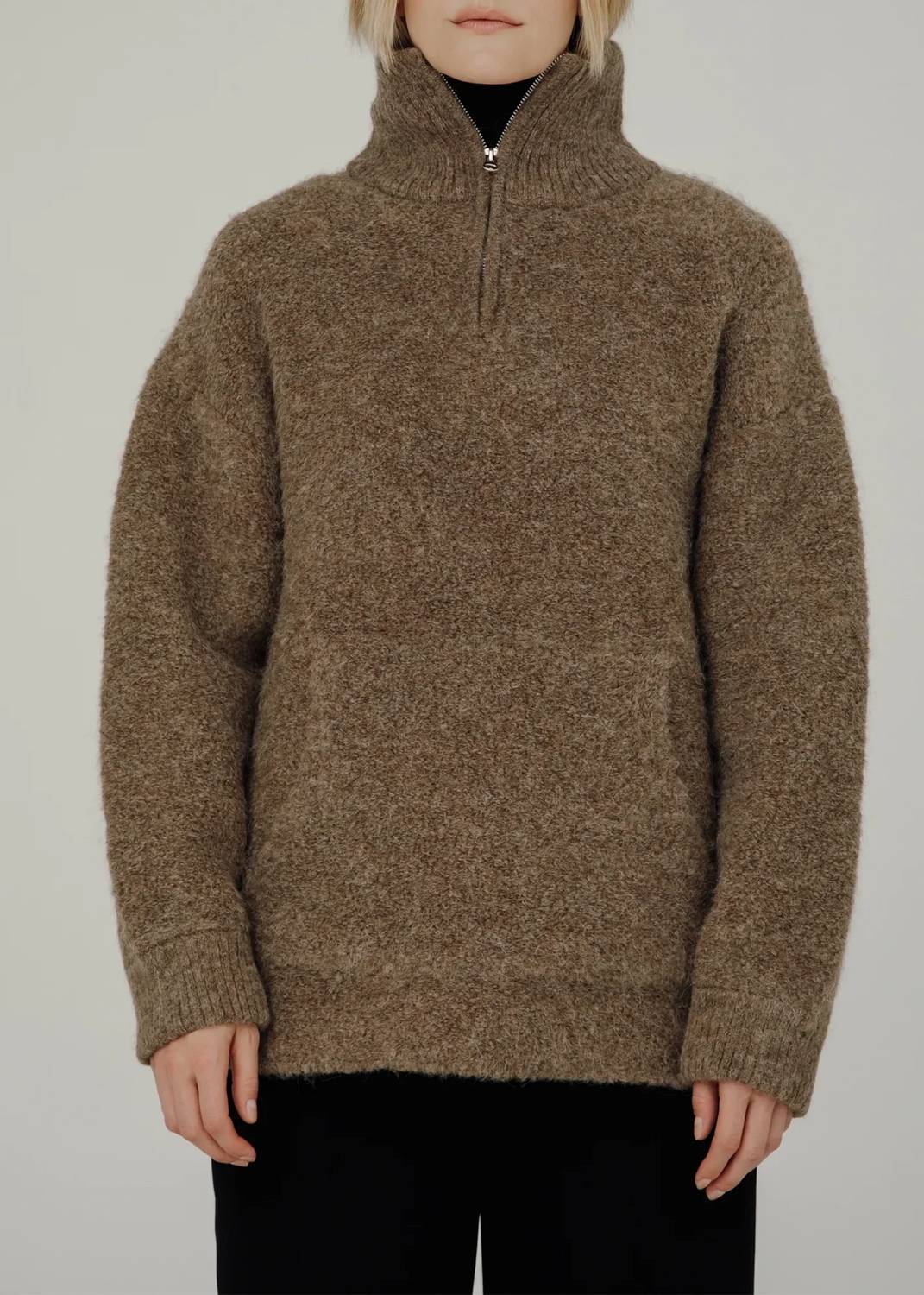 Bare Knitwear - Billy Zip Sweater