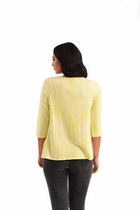 Willow 3/4 Tie Dye Kashmira Top