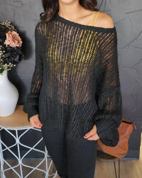 Blu Pepper - Crochet Sweater