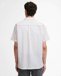 Barbour - Park Seersucker Striped Short Sleeved Shirt