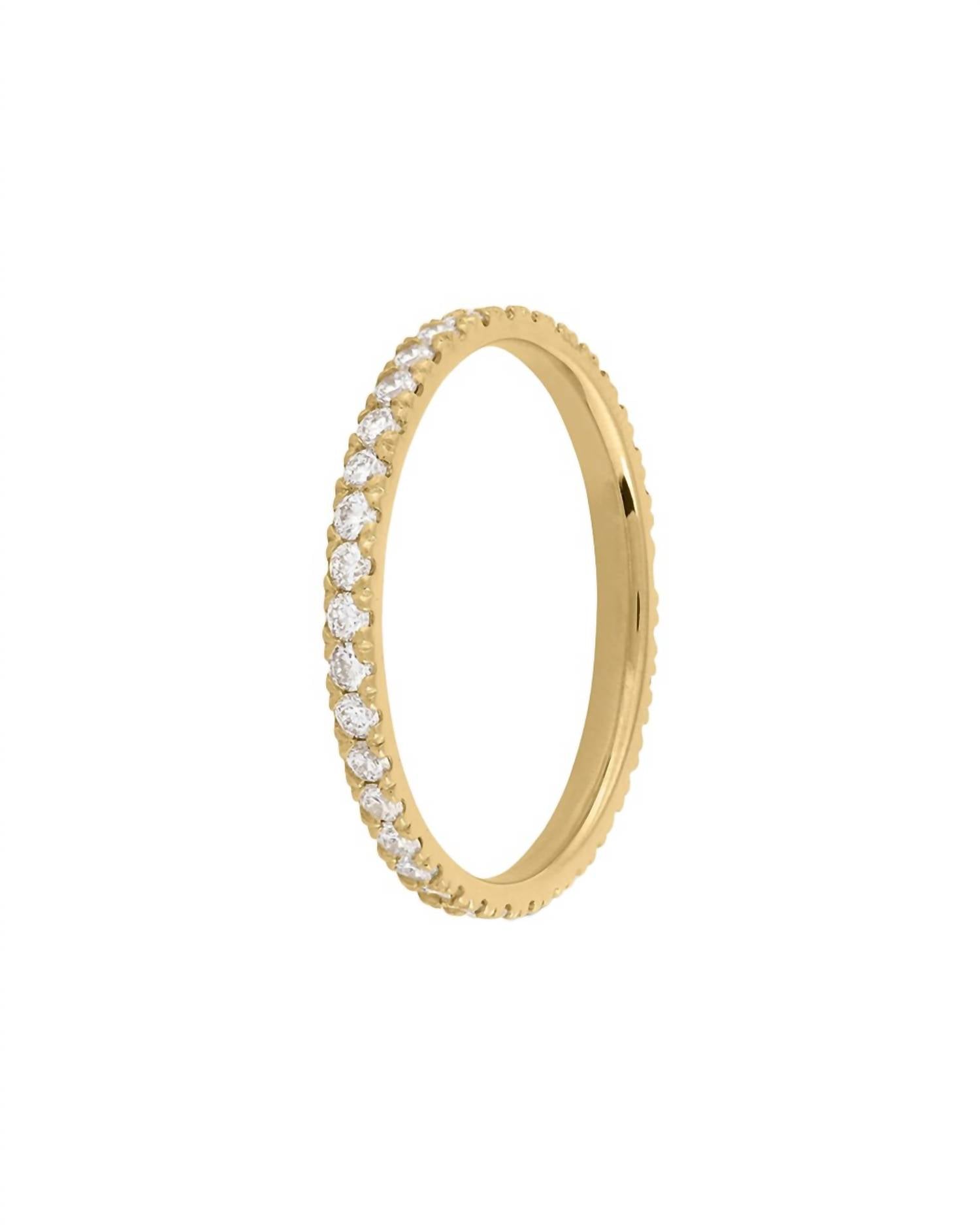 Diana M Jewels - Women's Delicate 1.15 Carat Diamond Eternity Band
