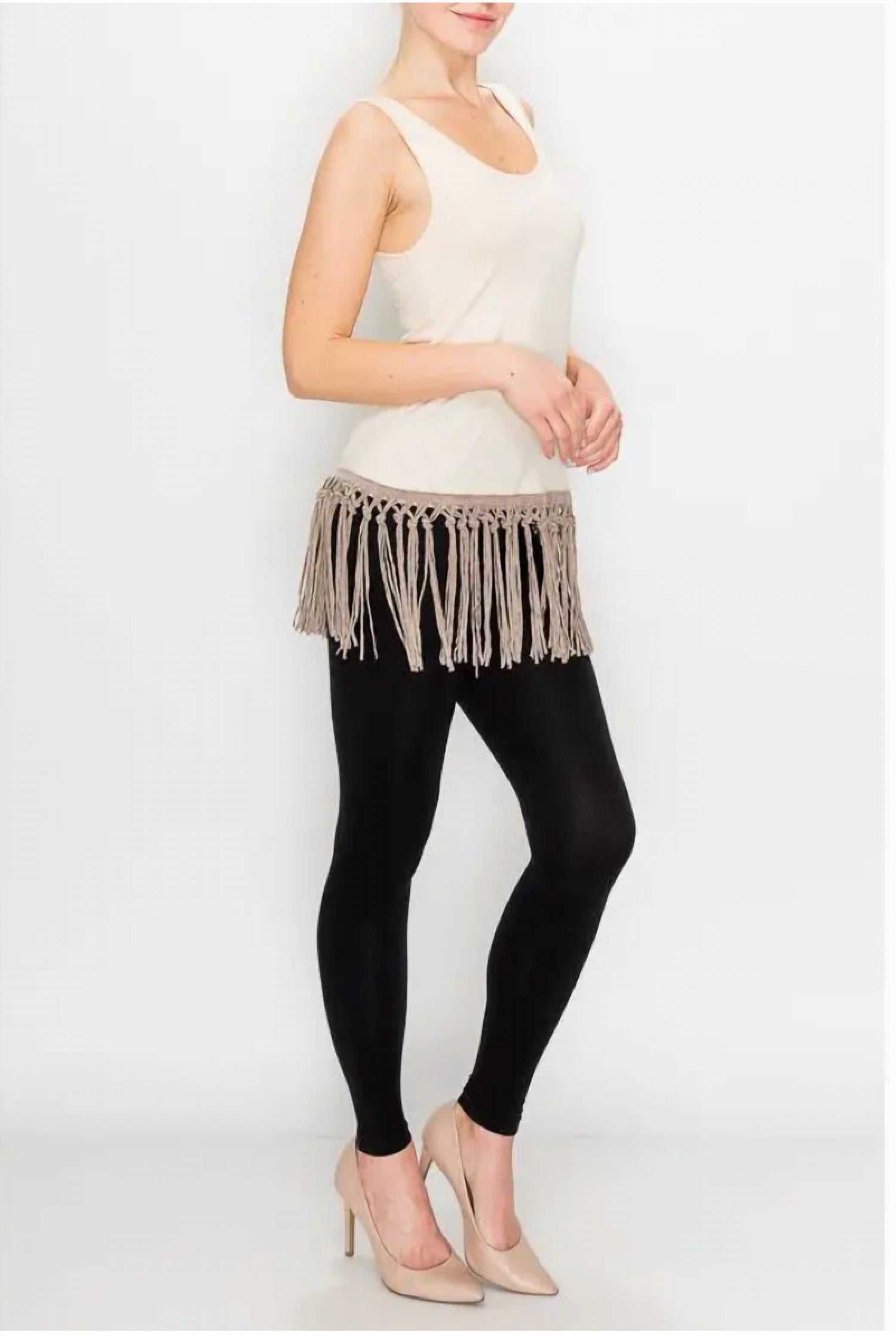 Origami - Braided Fringe Extender Tank