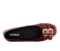 Andrea - Women's Patent Ballet Flats